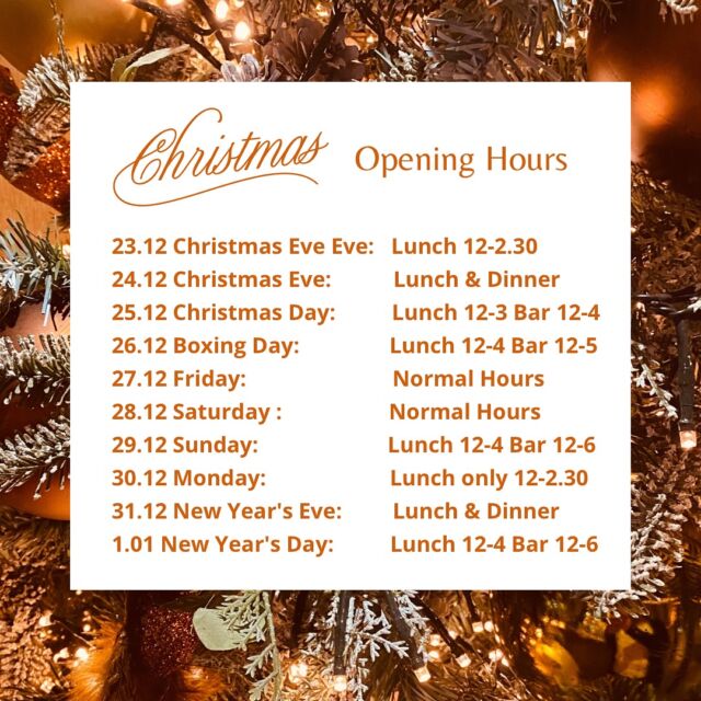 🎄Christmas is 6 weeks today🎄so to help with your party planning and your festive fun here are our Christmas and New Year opening hours - if you have any queries or would like to make a booking please call 01892 770278 
.
.
.
.
.
.
.
#christmastime #christmasparty #sussexlife #sussex #pubswithrooms #sussexpubs #dogfriendlypub #christmashours #partyplanning